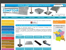 Tablet Screenshot of comptoirdeletancheite.fr